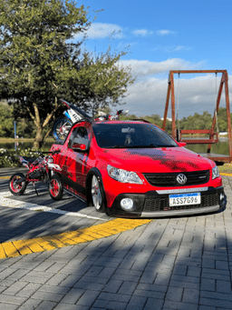 SAVEIRO CROSS+MOTO TRILHA +MOTO INFANTIL