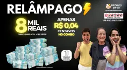 R$ 8 MIL REAIS 😱 POR R$ 0,04 CENTAVOS NO COMBO