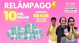 R$ 10 MIL REAIS 😱 POR R$ 0,05 CENTAVOS NO COMBO